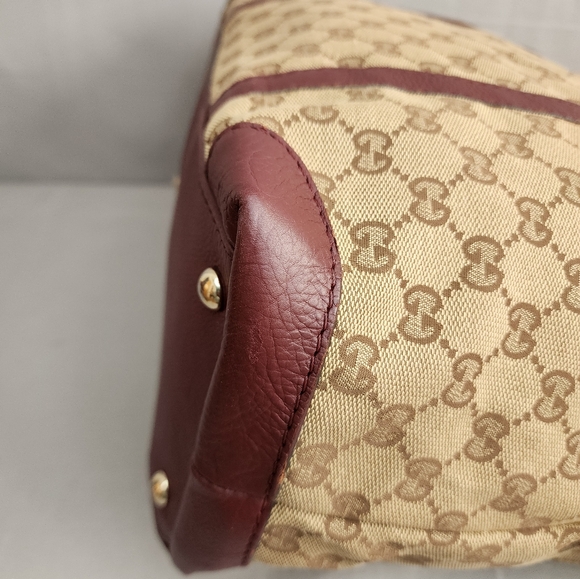 GUCCI GG Canvas Marrakech Tote Bag - Picture 12 of 16